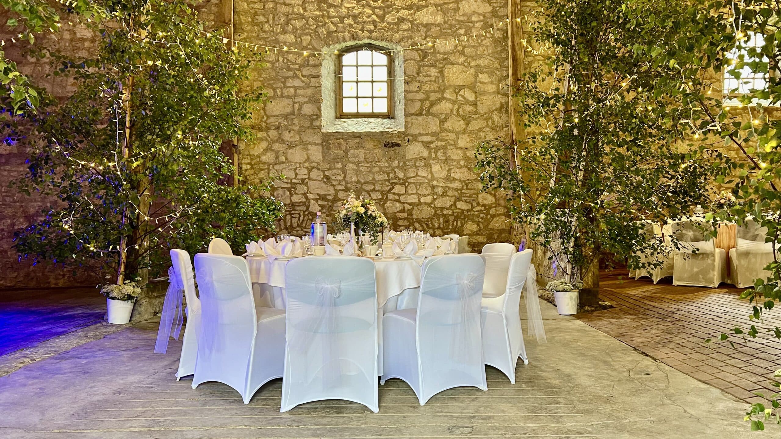 Hochzeitstafel im Kloster Anrode
